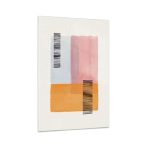 Tablou pe sticlă - Din colț în colț - 70x100 cm