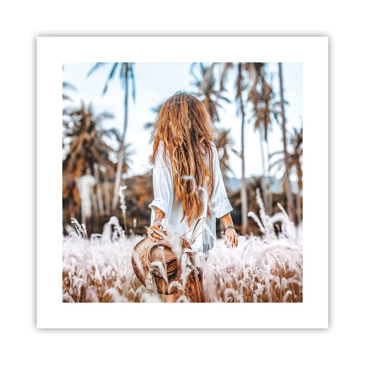 Poster - Născută din puful de iarbă - 40x40 cm