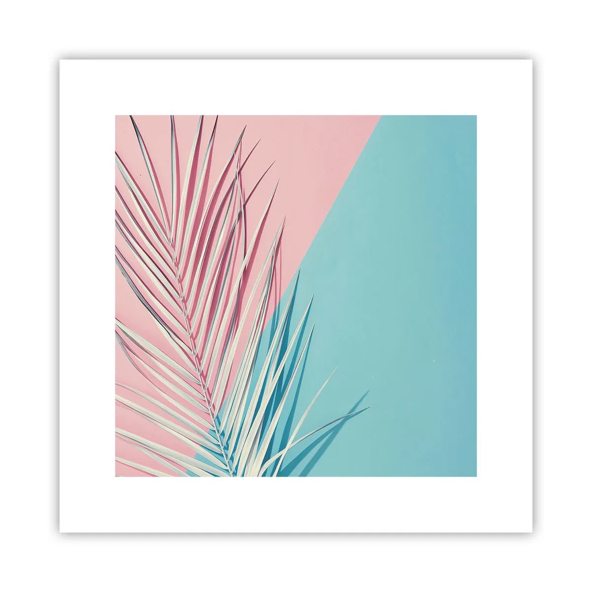 Poster - Impresie tropicală - 30x30 cm