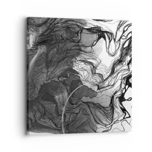Tablou pe pânză - Încurcată în vise - 30x30 cm