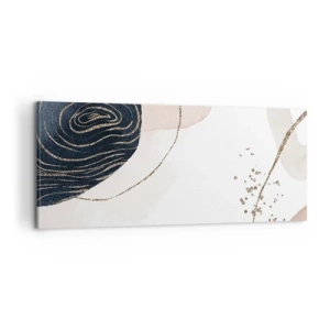 Tablou pe pânză - Totul curge - 100x40 cm