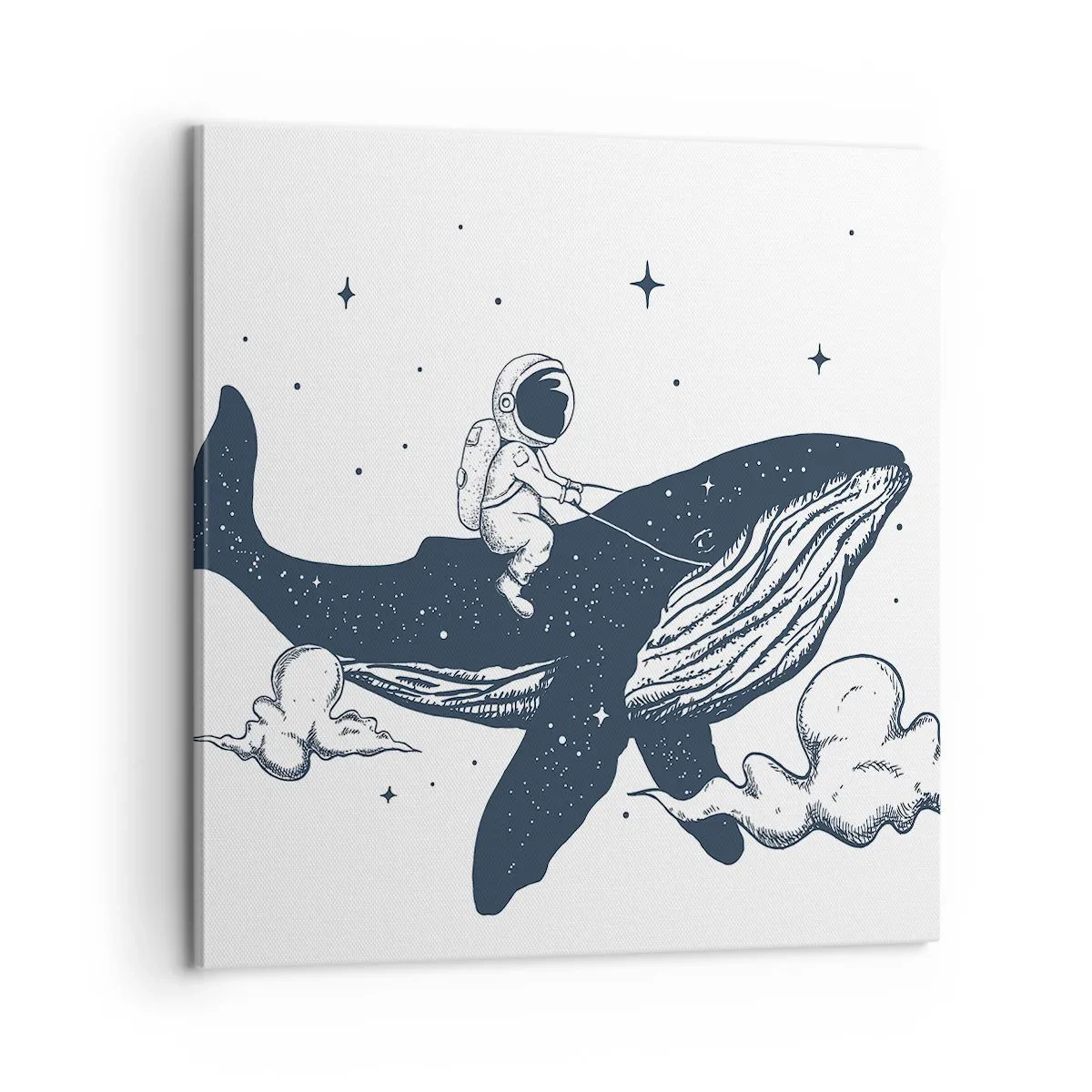 Tablou pe pânză - Aventura spațială - 60x60 cm