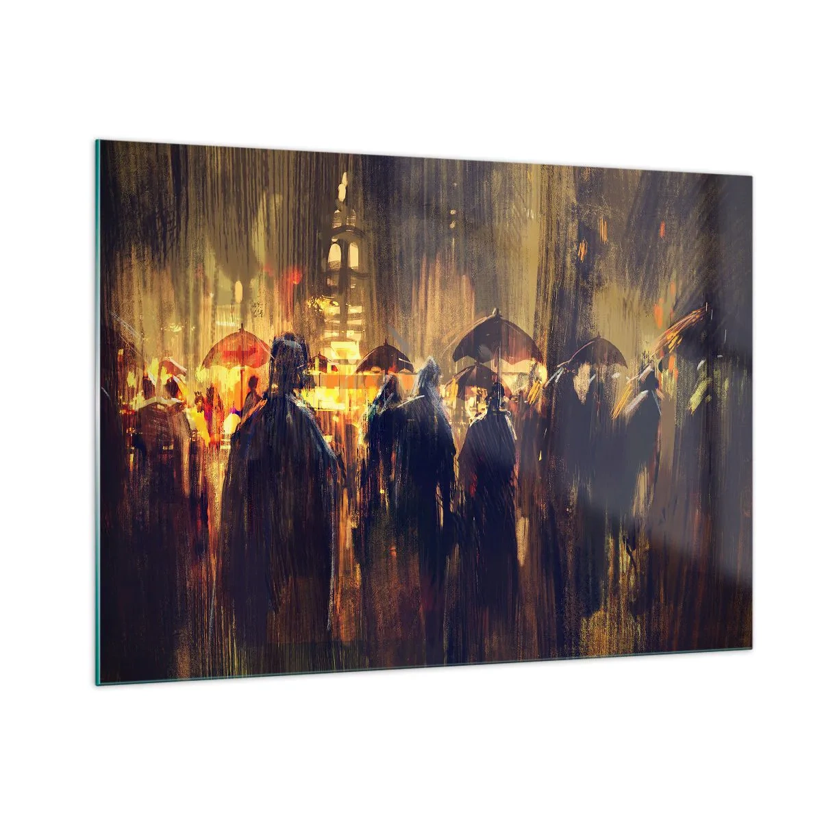 Tablou pe sticlă - Urmașii ploii - 100x70 cm