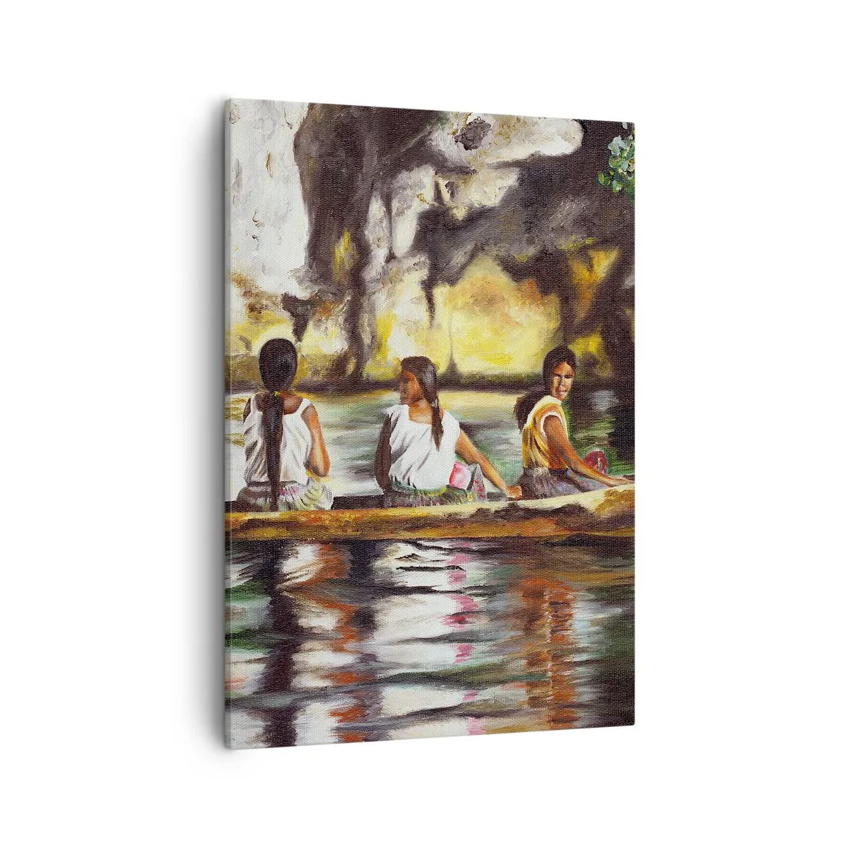 Tablou pe pânză - Într-un paradis polinezian - 50x70 cm