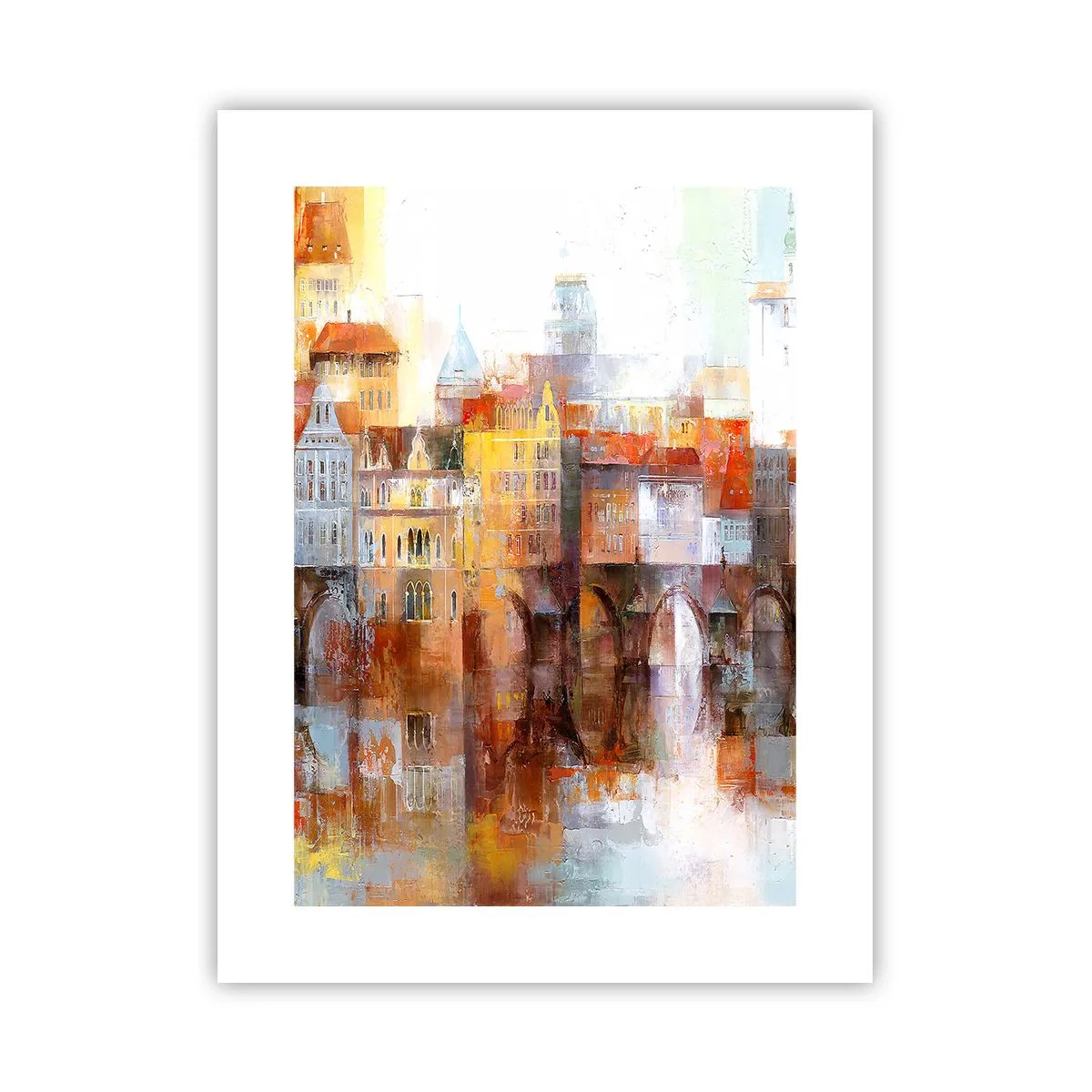 Poster - Frumos și sub pod - 30x40 cm