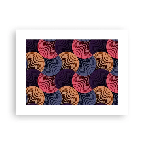 Poster - Într-un ritm de cerc - 40x30 cm