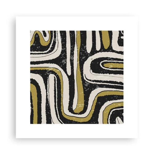 Poster - Compoziție: pasaje și alei - 30x30 cm