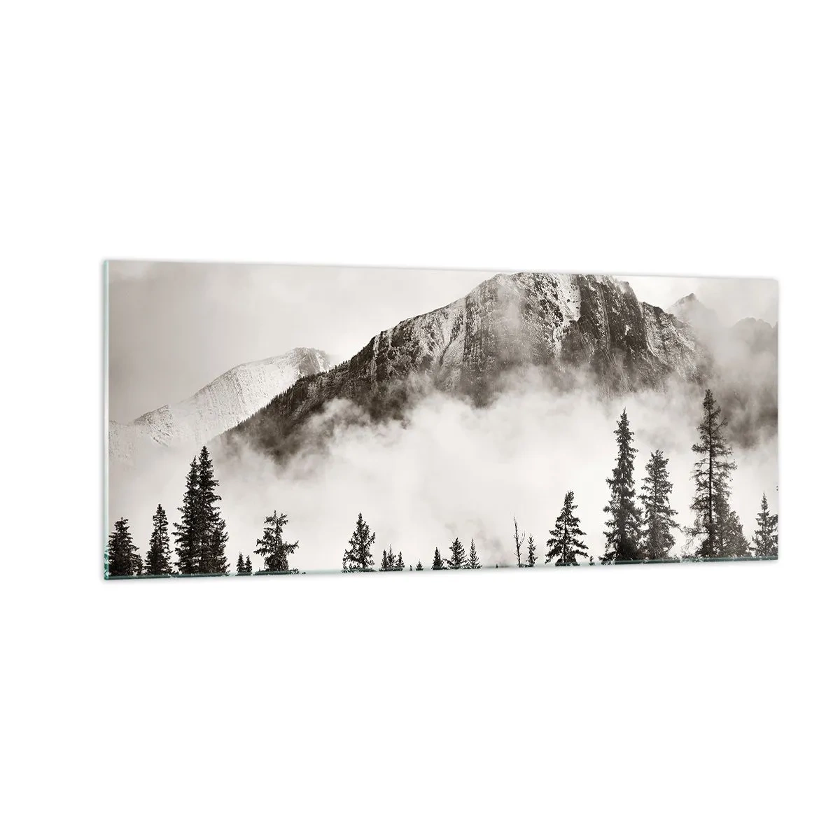 Tablou pe sticlă - Stăpânul de granit - 100x40 cm