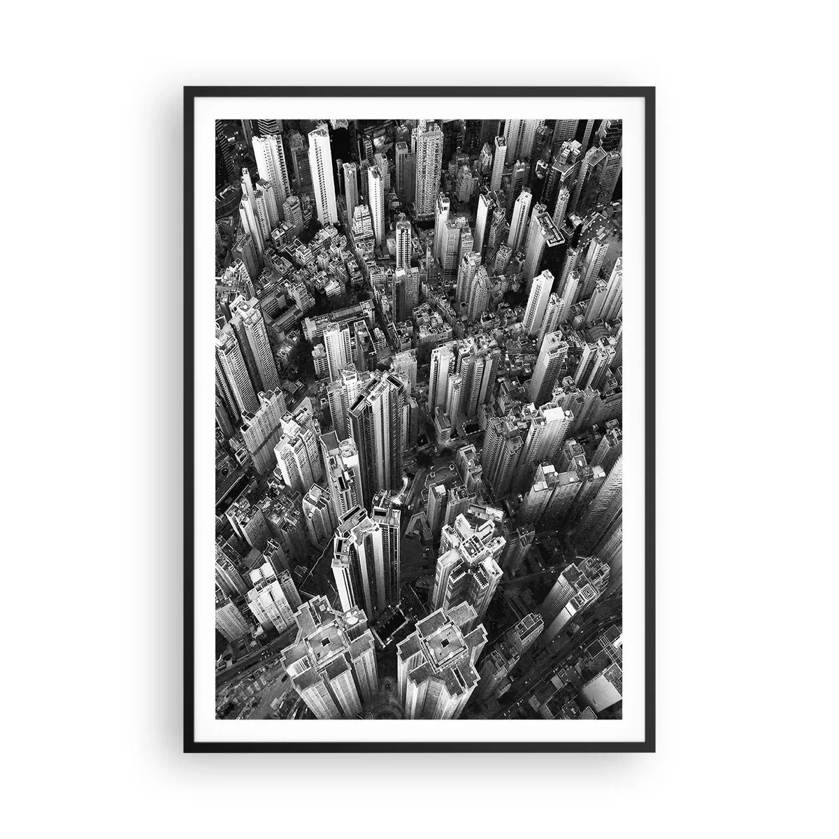 Poster în ramă neagră - Din ce în ce mai sus - 70x100 cm
