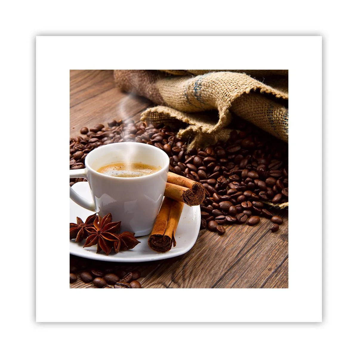 Poster - Gust și aromă de mirodenii - 30x30 cm