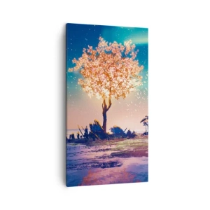 Tablou pe pânză - Natura nu trece - 45x80 cm