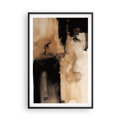 Poster în ramă neagră - O abstractizare intrigantă - 61x91 cm