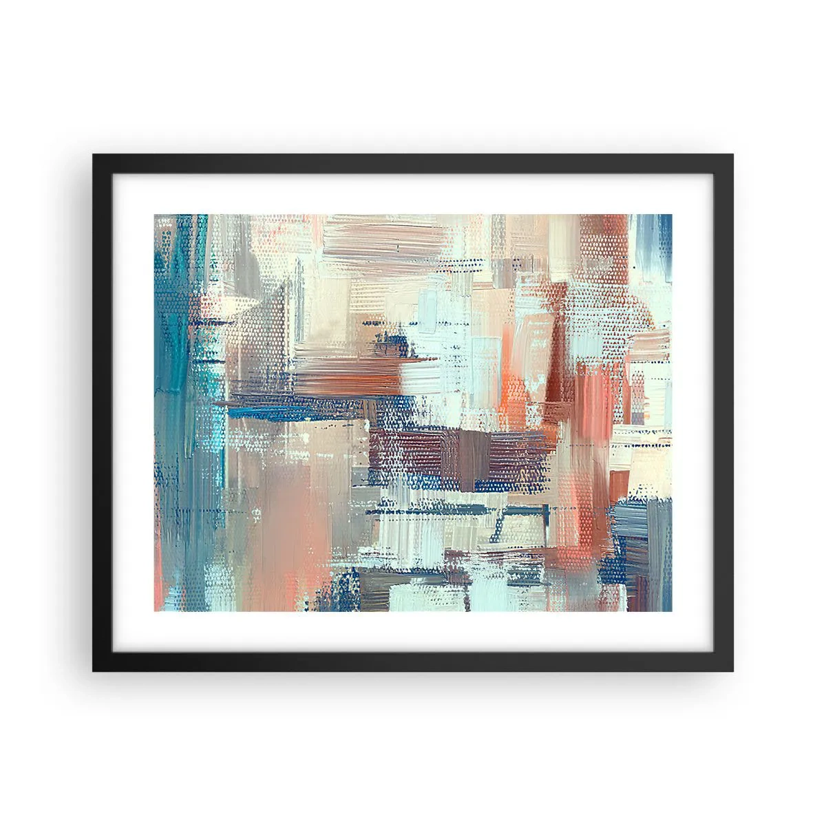 Poster în ramă neagră - Întinde-te spre lumină - 50x40 cm