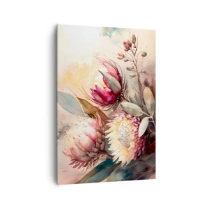 Tablou pe pânză - Profil și en face - 70x100 cm