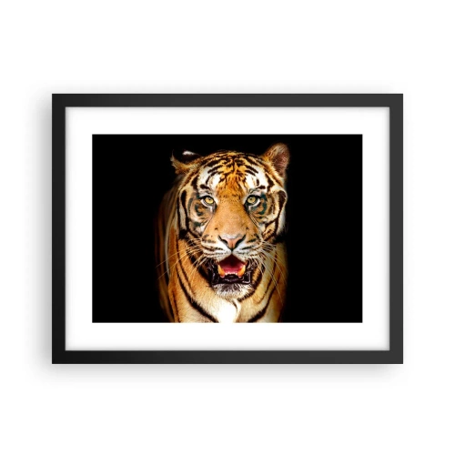 Poster în ramă neagră - Sălbăticia inimii - 40x30 cm