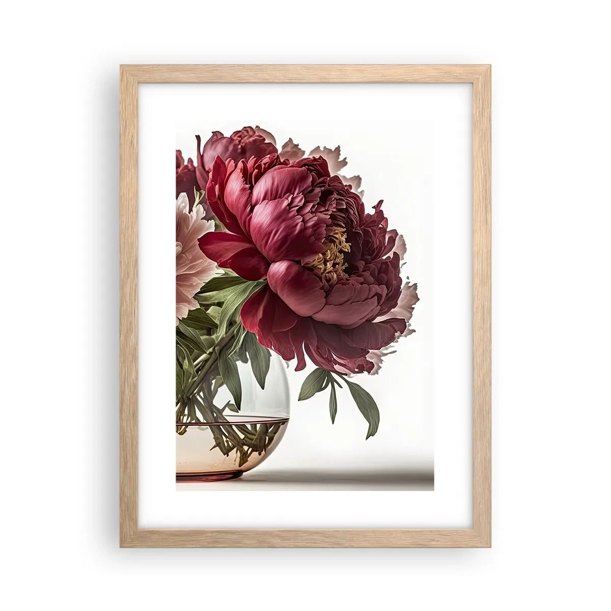 Poster în ramă de stejar deschis - În plină înflorire - 30x40 cm