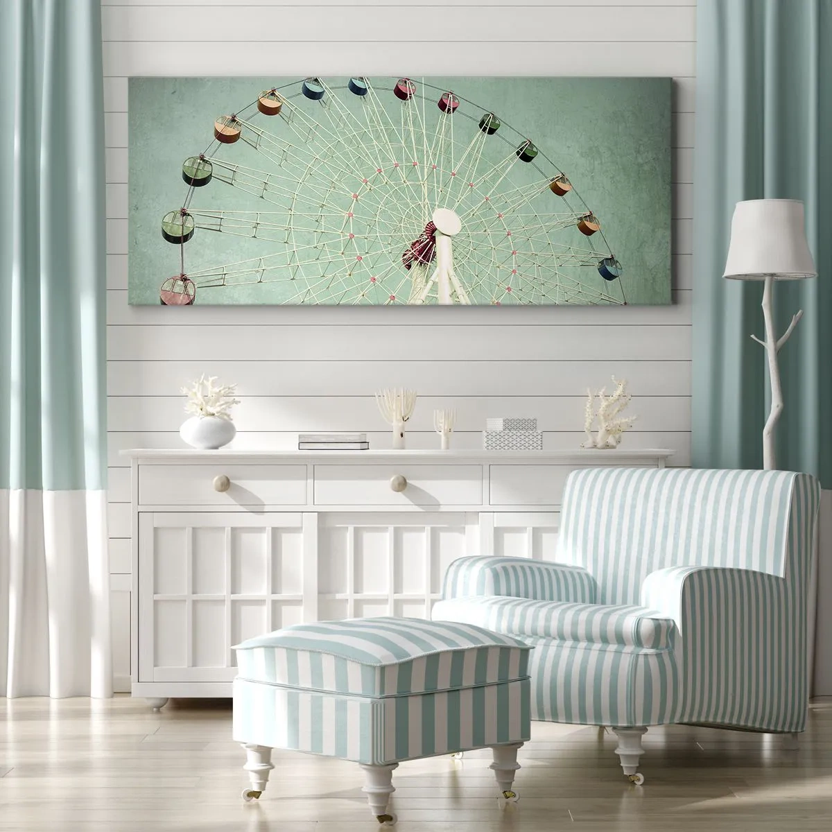 Tablou pe pânză - Poftim la joacă - 160x50 cm