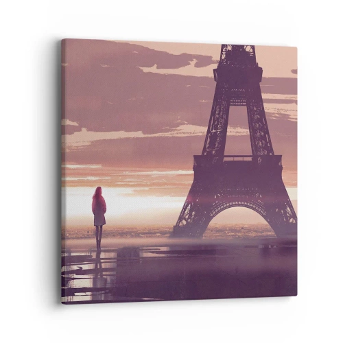 Tablou pe pânză - Doar ele două - 40x40 cm