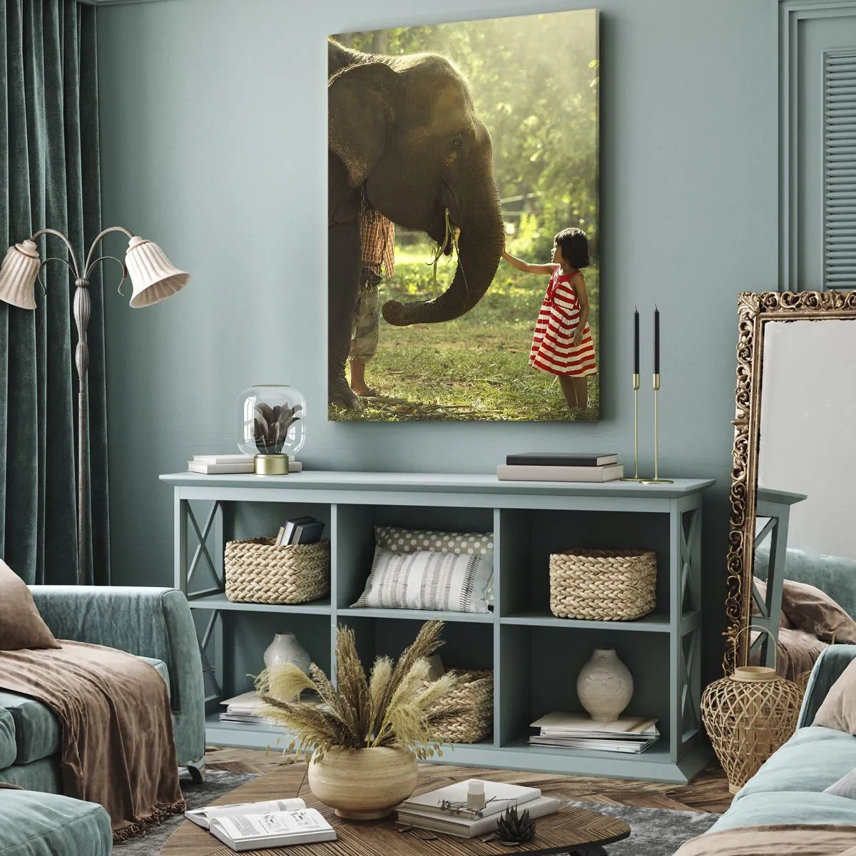 Tablou pe pânză - Puterea prieteniei - 45x80 cm