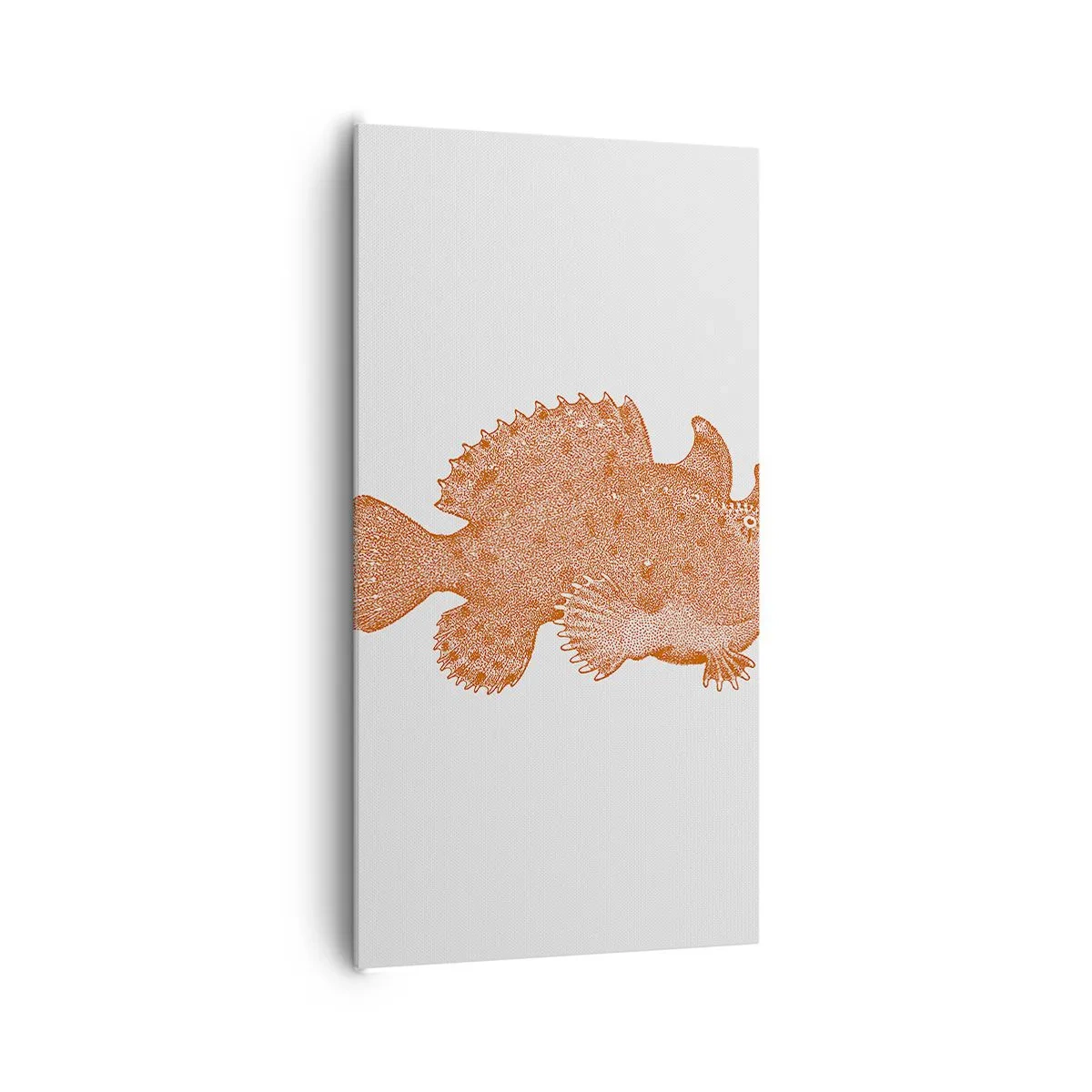 Tablou pe pânză - Și totuși este un peşte - 65x120 cm