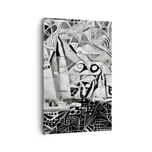 Tablou pe pânză - Între valuri - 80x120 cm