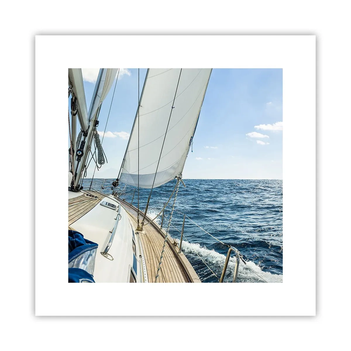 Poster - Ahoy aventura - 30x30 cm