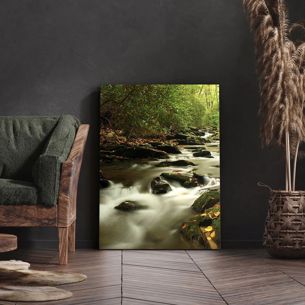 Tablou pe pânză - Ca argintul lichid - 50x70 cm