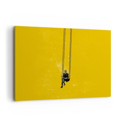 Tablou pe pânză - O zi ca oricare alta - 120x80 cm