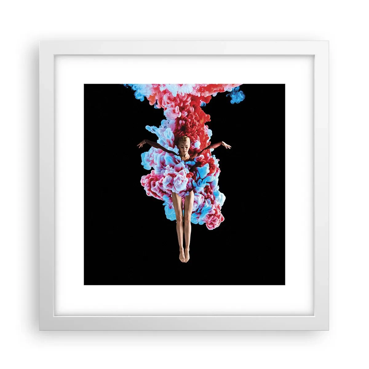 Poster în ramă albă - În plină înflorire - 30x30 cm