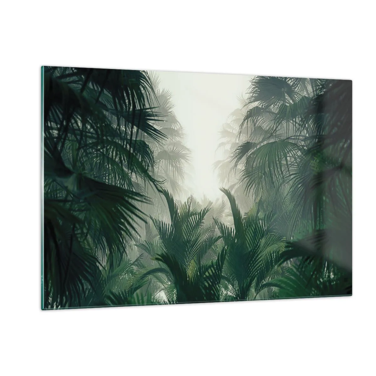 Tablou pe sticlă - Mister tropical - 120x80 cm