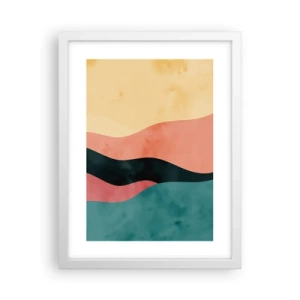 Poster în ramă albă - Neconformitate compatibilă - 30x40 cm