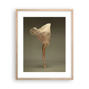 Poster în ramă de stejar deschis - Pe cale să zboare - 40x50 cm