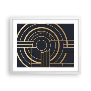 Poster în ramă albă - Întoarcerea lucrurilor - 50x40 cm