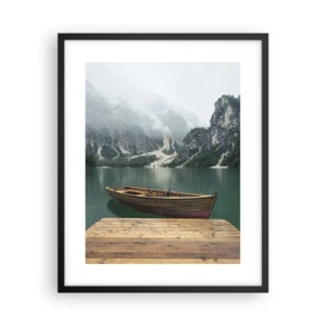 Poster în ramă neagră - Și frunțile mândre - 40x50 cm