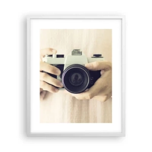 Poster în ramă albă - Pentru a vedea mai multe... - 40x50 cm