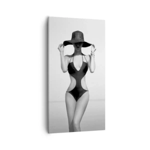 Tablou pe pânză - Numele meu este: Eleganța - 55x100 cm