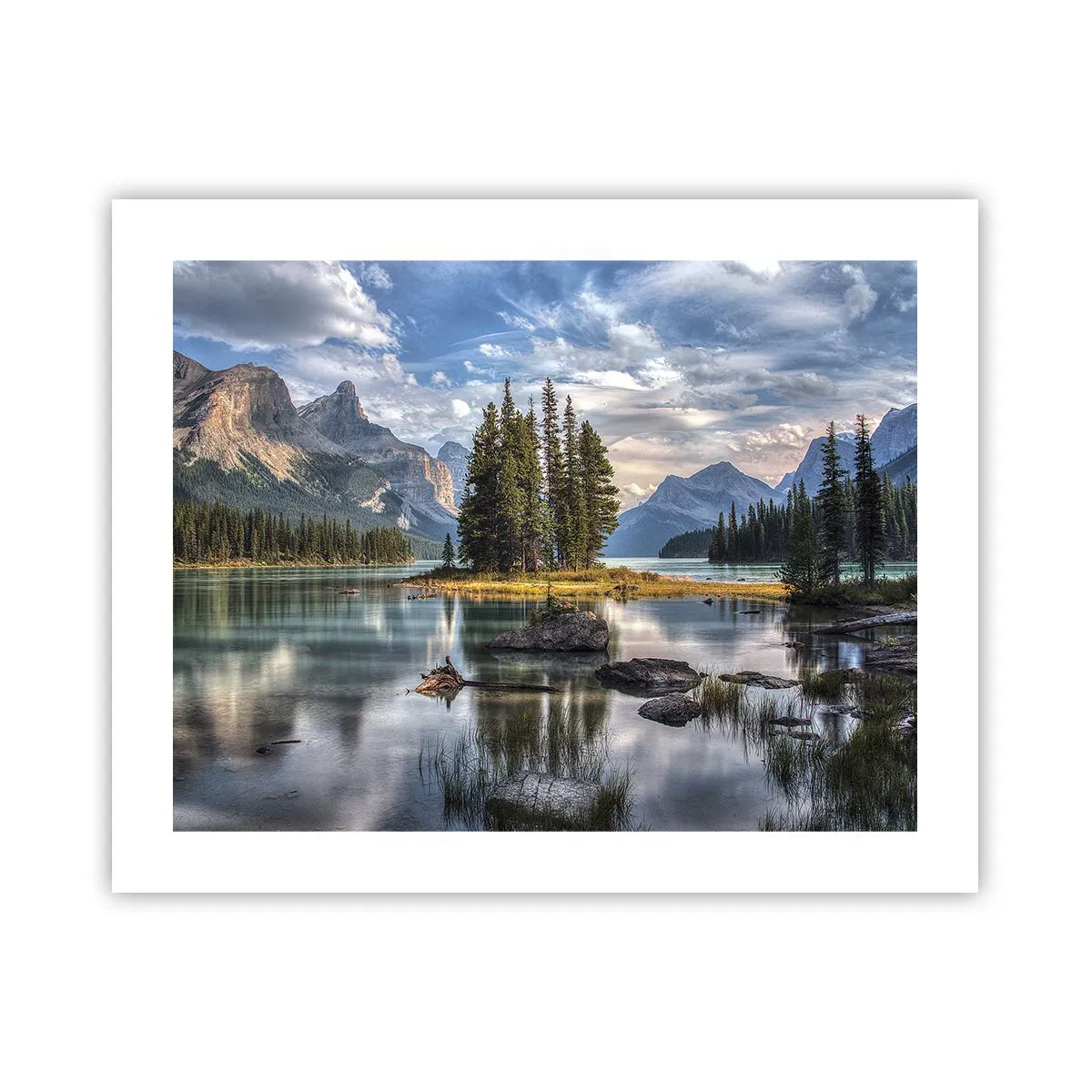 Poster - La o apă mare și limpede… - 50x40 cm