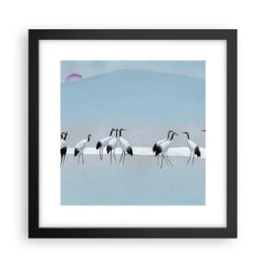 Poster în ramă neagră - După o zi fierbinte - 30x30 cm