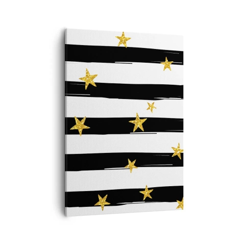 Tablou pe pânză - Cu toții ne-am născut sub o stea norocoasă - 50x70 cm