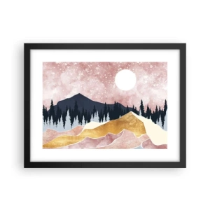 Poster în ramă neagră - Garda de noapte - 40x30 cm