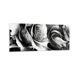 Tablou pe sticlă - Mereu regina - 100x40 cm