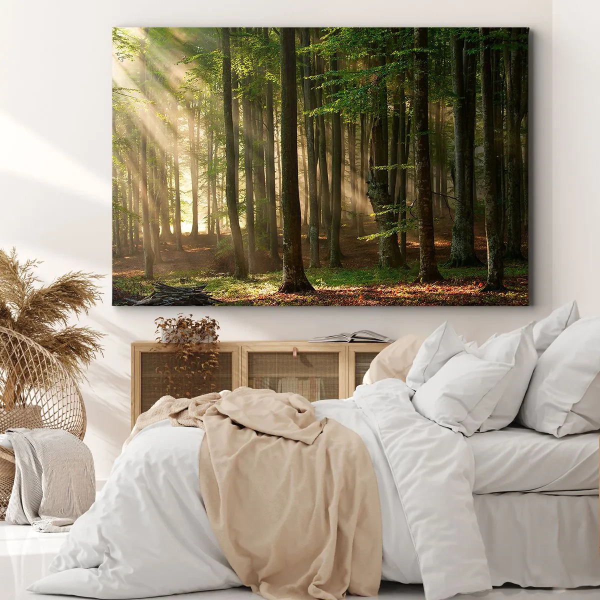 Tablou pe pânză - Strălucitoare într-o dimineață de primăvară - 120x80 cm