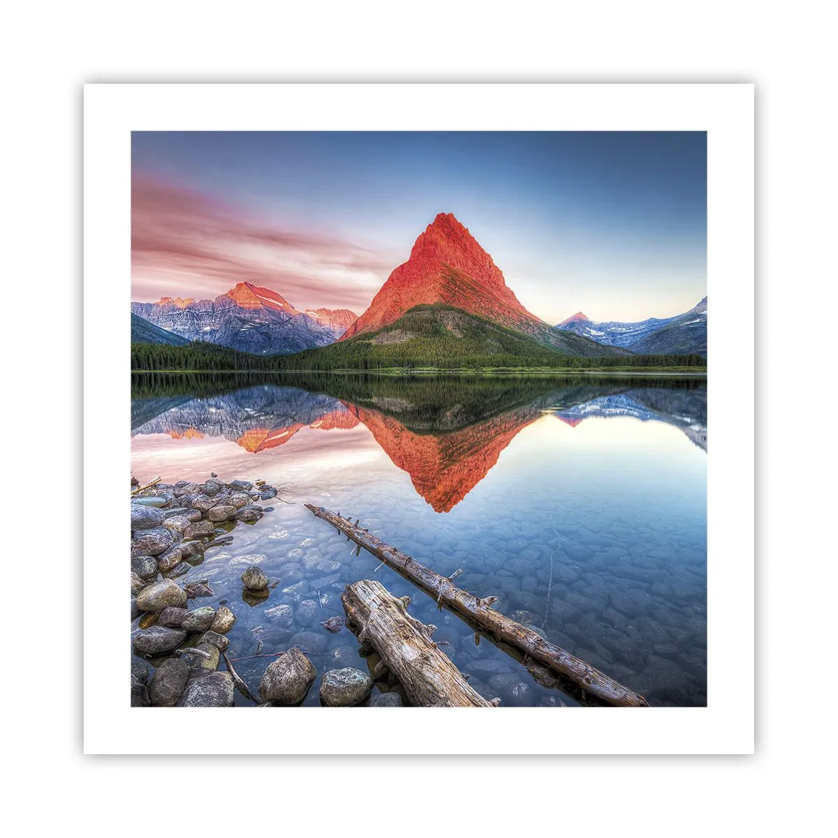 Poster - Căldură și frig - 50x50 cm