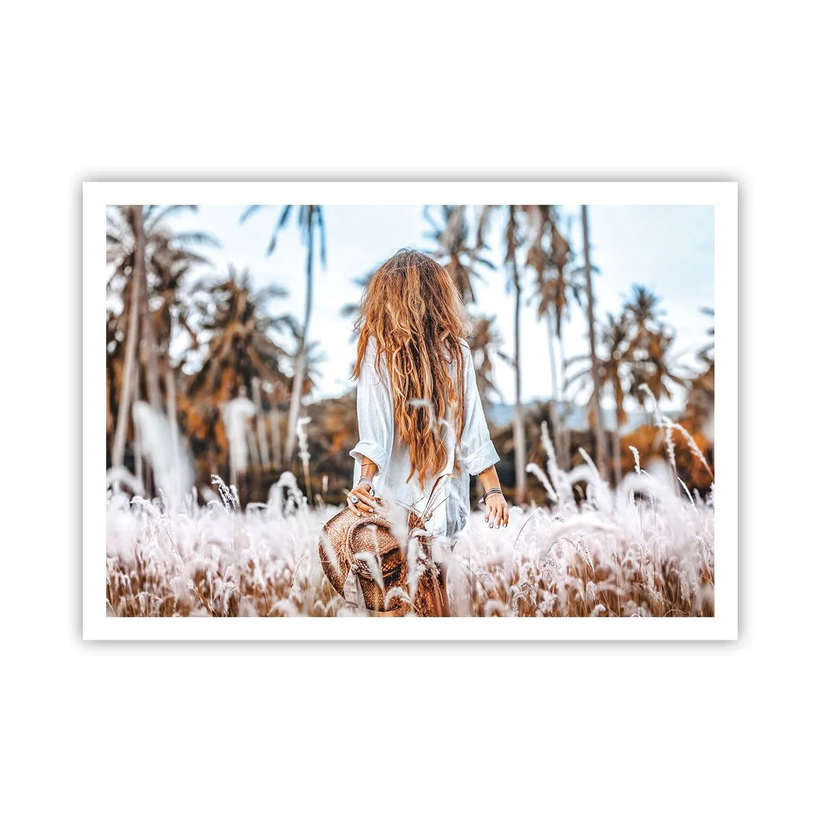 Poster - Născută din puful de iarbă - 100x70 cm