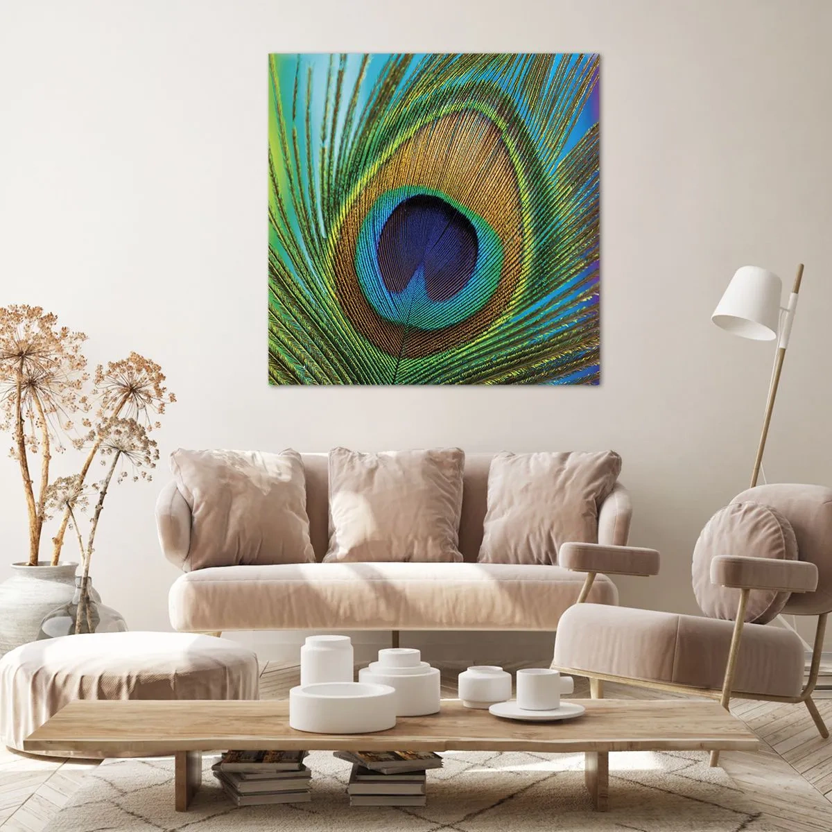 Tablou pe pânză - Ochi în ochi - 70x70 cm