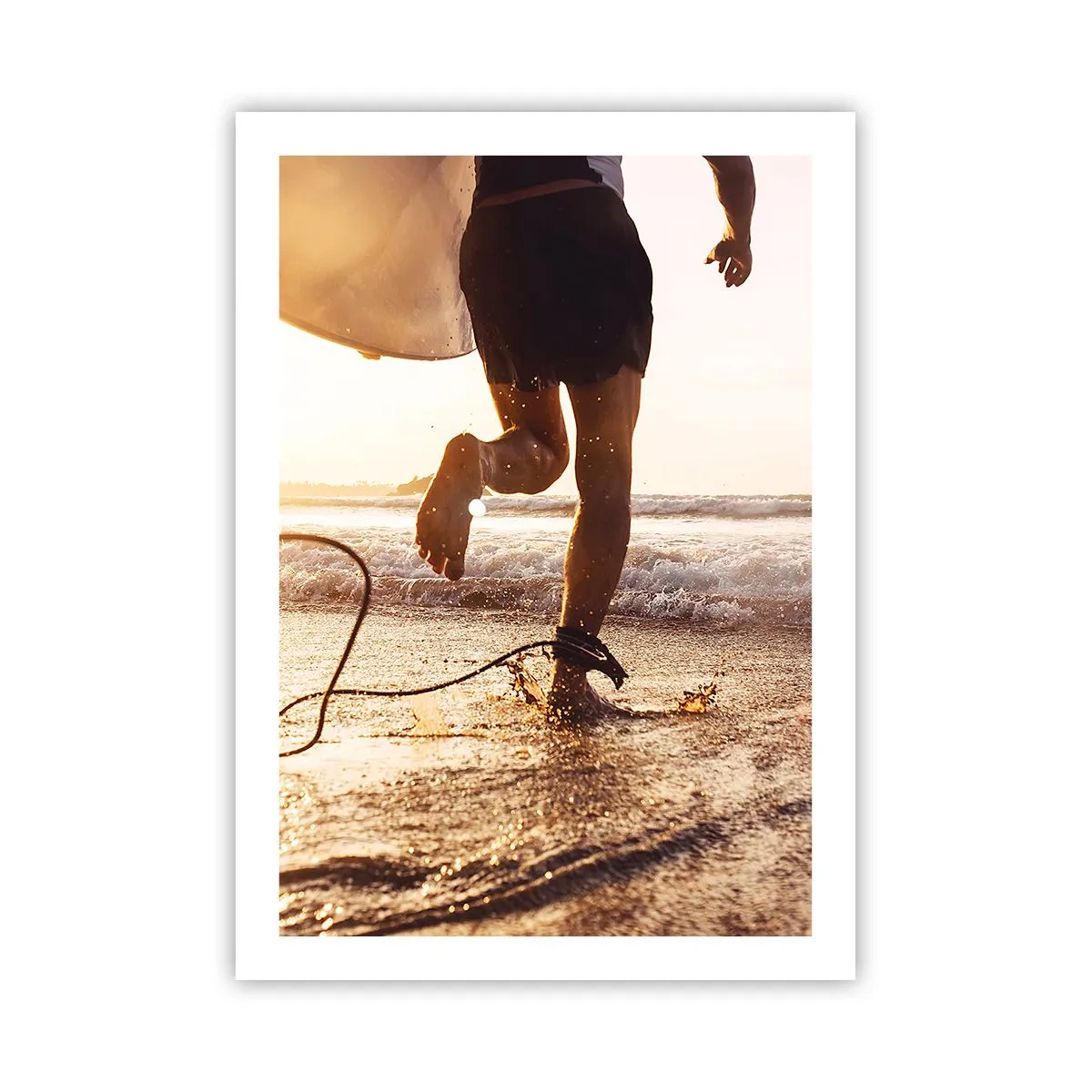 Poster - Pentru a întâmpina valul - 50x70 cm