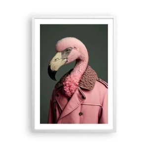 Poster în ramă albă - Cu adevărat elegant - 50x70 cm