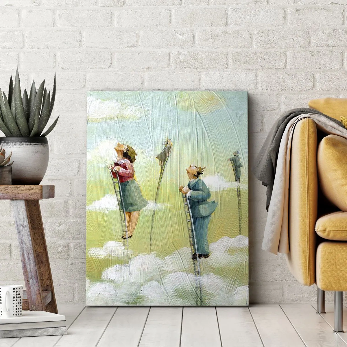 Tablou pe pânză - Urmează-ți visul - 55x100 cm
