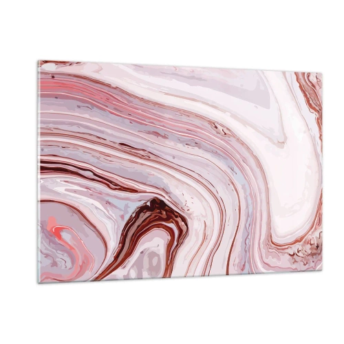 Tablou pe sticlă - Drept înainte, apoi dreapta jos - 120x80 cm