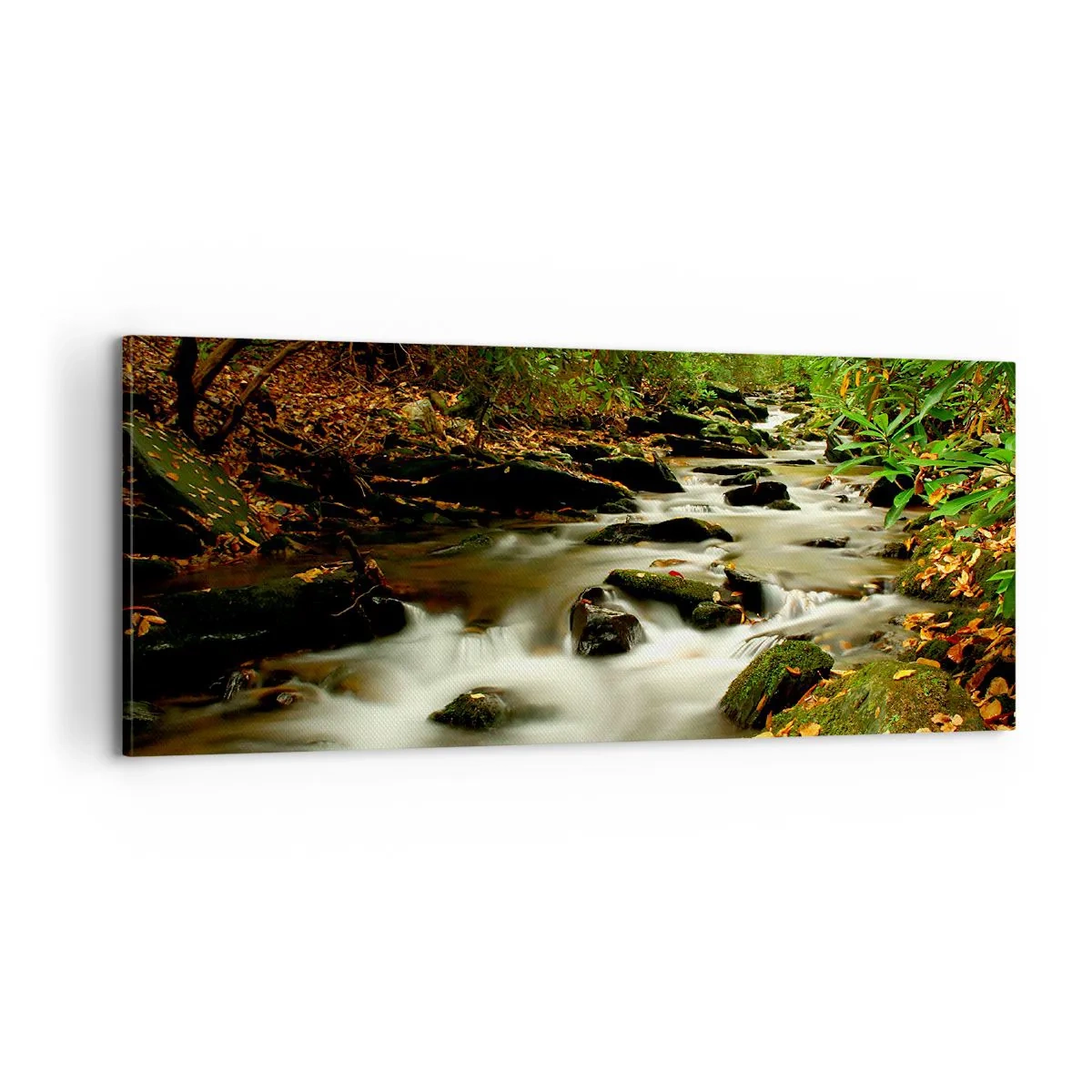 Tablou pe pânză - Ca argintul lichid - 100x40 cm